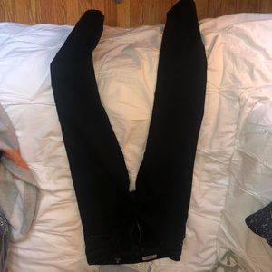 black AG jeans